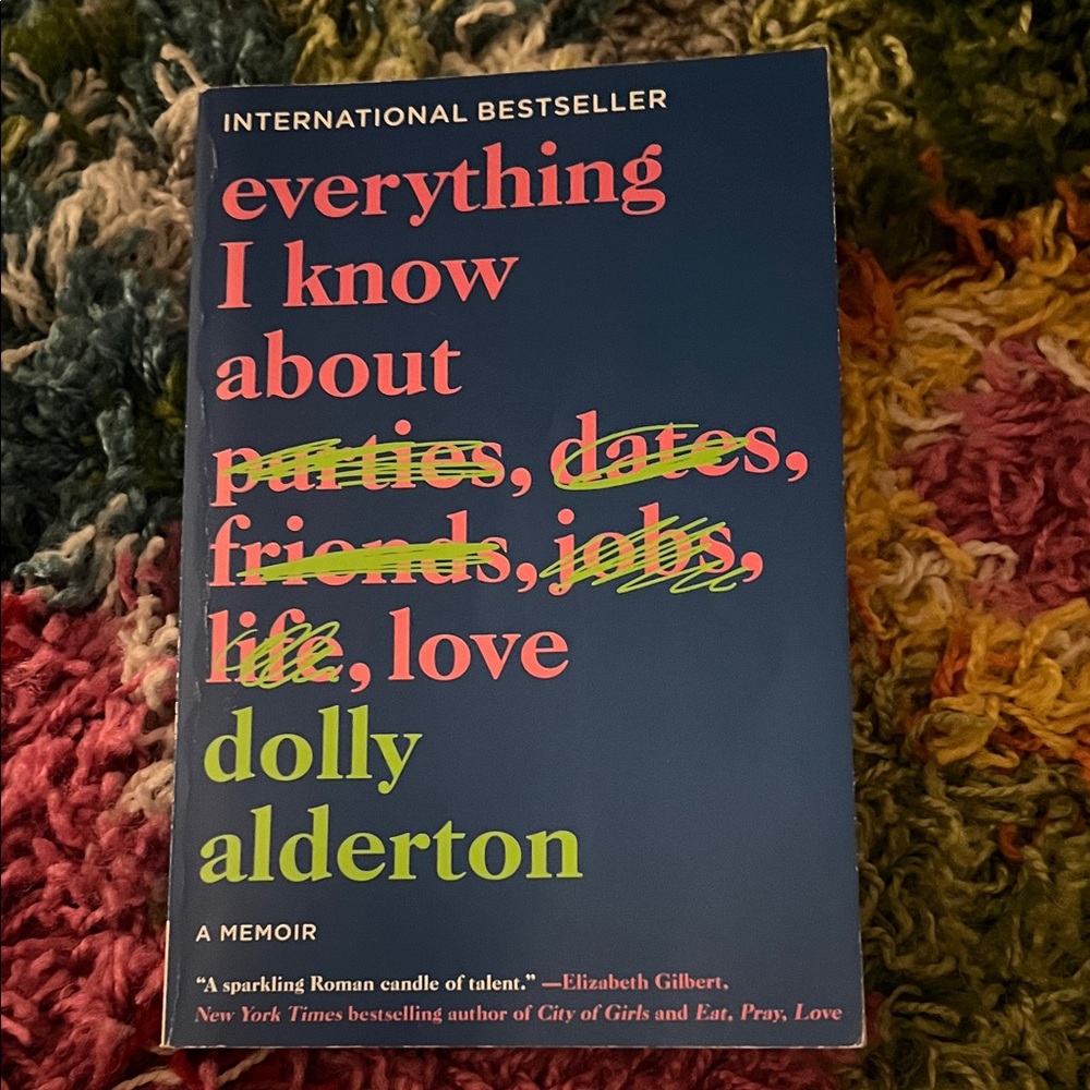 Barnes & Noble Blue and Pink Memoir Coffee Table Book